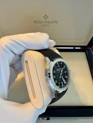 Patek Philippe Aquanaut Negro/Oro