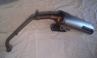 Tubo Escape Completo Tecnigas 4 Scoot