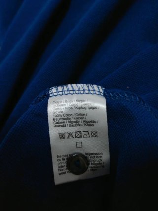 Polo Lacoste Manga Larga Azul