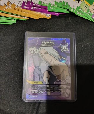 Lote 100cartas C/Uc +Kimimaro R 1 ed