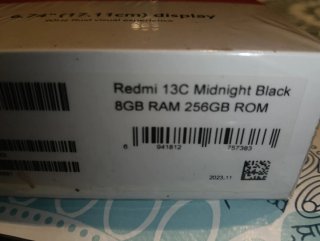 Xiaomi Redmi 13C 256GB Negro