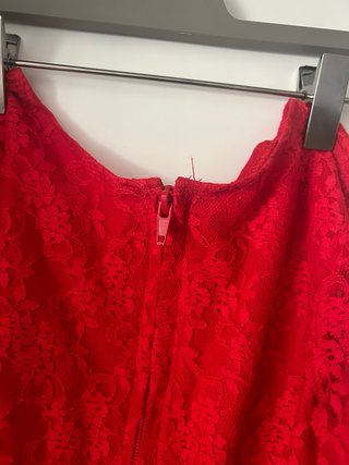 Conjunto Flamenco Niña Rojo y Verde