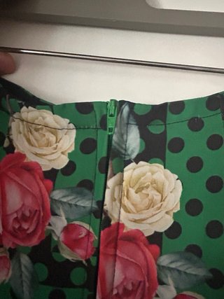 Conjunto Flamenco Niña Rojo y Verde