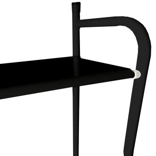 Estantería Lavadora Metal 3 Alturas Negro NUEVO