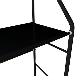 Estantería Lavadora Metal 3 Alturas Negro NUEVO