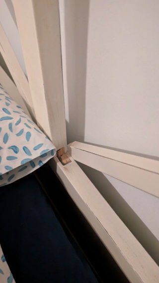 Cama 150cm Madera Beige