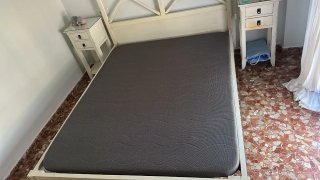 Cama 150cm Madera Beige