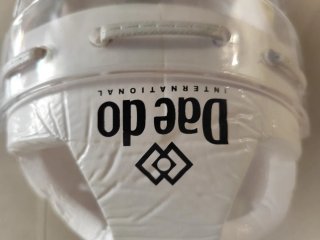 Casco Taekwondo Daedo Blanco WTF Visor