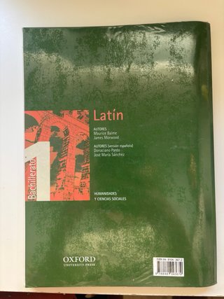 Libro de Latin 1°Bachillerato.