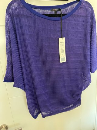 Camisa Morgan Morada Talla M