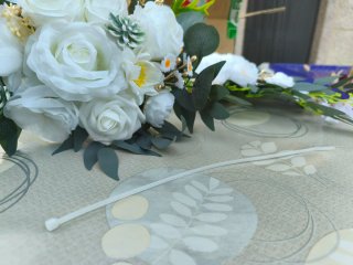 2 Pares Flores Boda Adorno