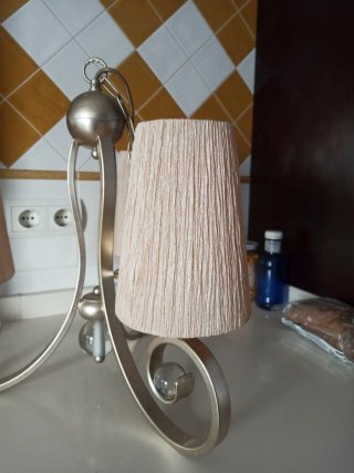Lámpara de techo 3 luces estilo clásico