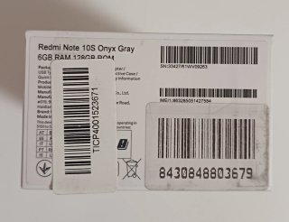 Móvil Xiaomi Redmi Note 10S 128GB - PRECINTADO