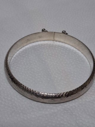 Pulsera esclava plata ley 925
