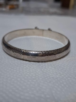 Pulsera esclava plata ley 925