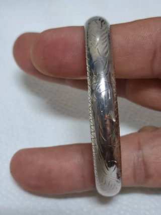 Pulsera esclava plata ley 925