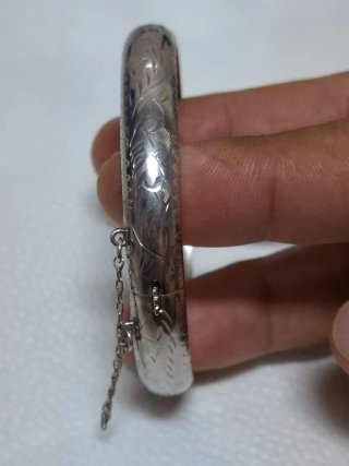 Pulsera esclava plata ley 925