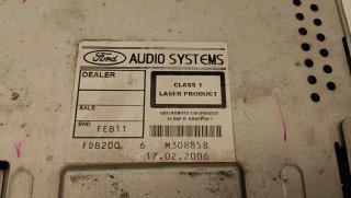 Sistema audio / radio cd FORD FOCUS BERLINA (CAP)