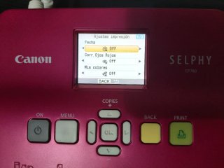 Impresora Fotos Canon SELPHY CP780 Rosa