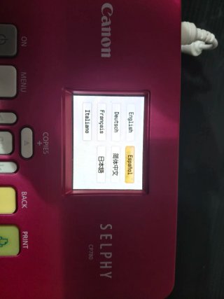 Impresora Fotos Canon SELPHY CP780 Rosa