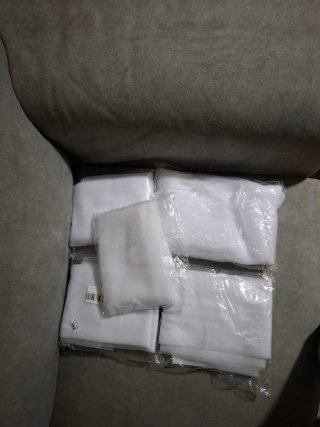 Tela mosquitera blanca
