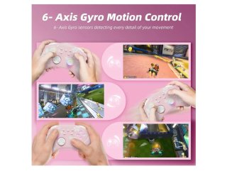 Controller Mytrix Rosa per Nintendo Switch/Lite