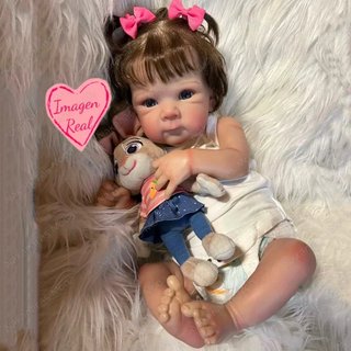 Muñeca reborn bebé silicona