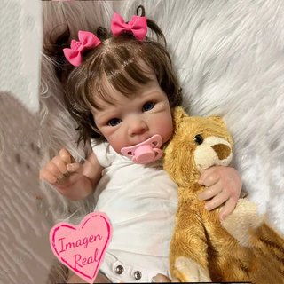 Muñeca reborn bebé silicona