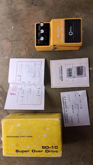 Century Super Overdrive Pedal