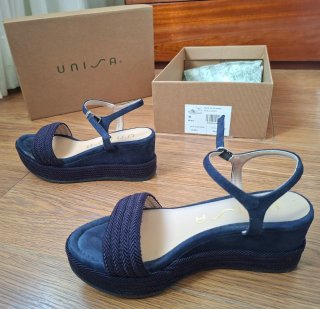 Sandalias Unisa Azul Talla 36