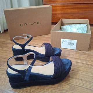 Sandalias Unisa Azul Talla 36