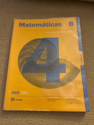 Matemáticas B 4 ESO : Código Abierto : Aprendiz...