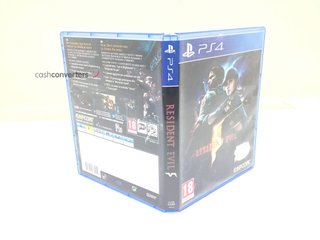 resident evil 5 hd ps4