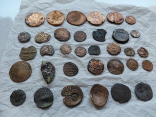 Lote de Monedas romanas, mediavales y antiguas