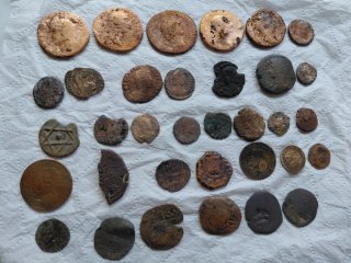Lote de Monedas romanas, mediavales y antiguas