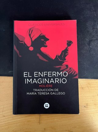 Libro el Enfermo Imaginario Molière
