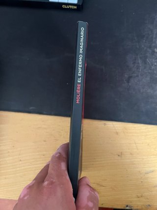 Libro el Enfermo Imaginario Molière