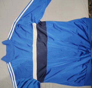 Chaqueta Adidas Azul y Blanca