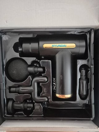 Pistola de masaje