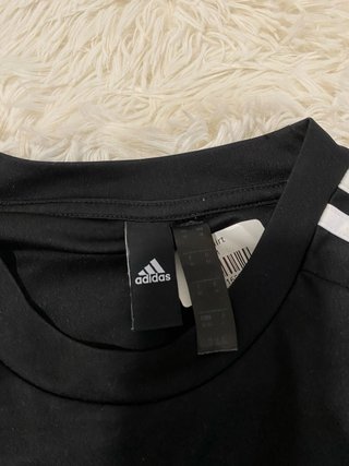Maglietta sportiva Adidas nera