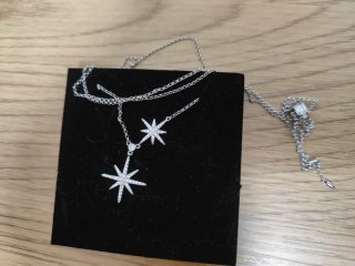 Collar APM estrellas plata