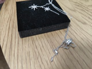 Collar APM estrellas plata