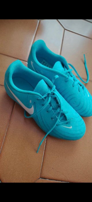 Bambas Nike Fútbol Niño Azul/Blanco
