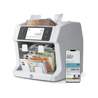 Safescan 2465-S contadora y detector billetes
