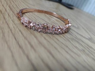 Pulsera Givenchy Oro Rosa y Circonitas