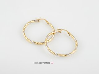 argollas oro 18k