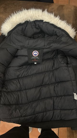 Giubbotto Canada Goose Nero