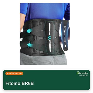 Fitomo faja lumbar soporte ergonómico