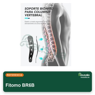 Fitomo faja lumbar soporte ergonómico
