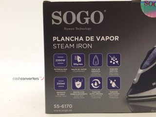 plancha vapor sogo ss-6170
